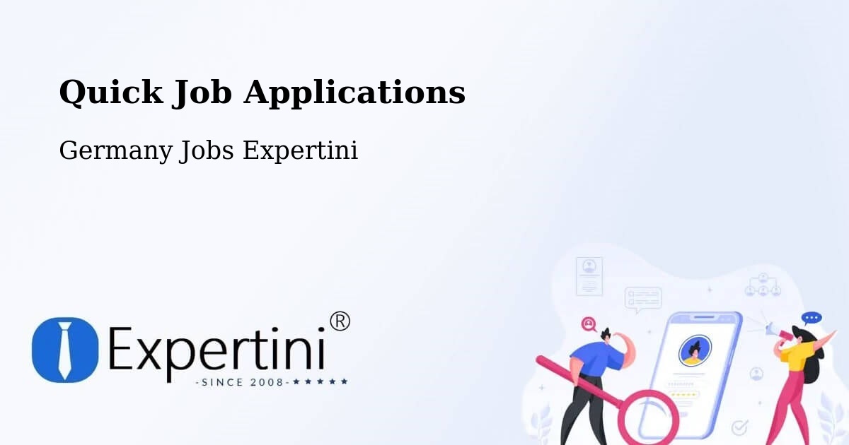 Quick Apply Feature – Osterrönfeld - Germany Jobs Expertini